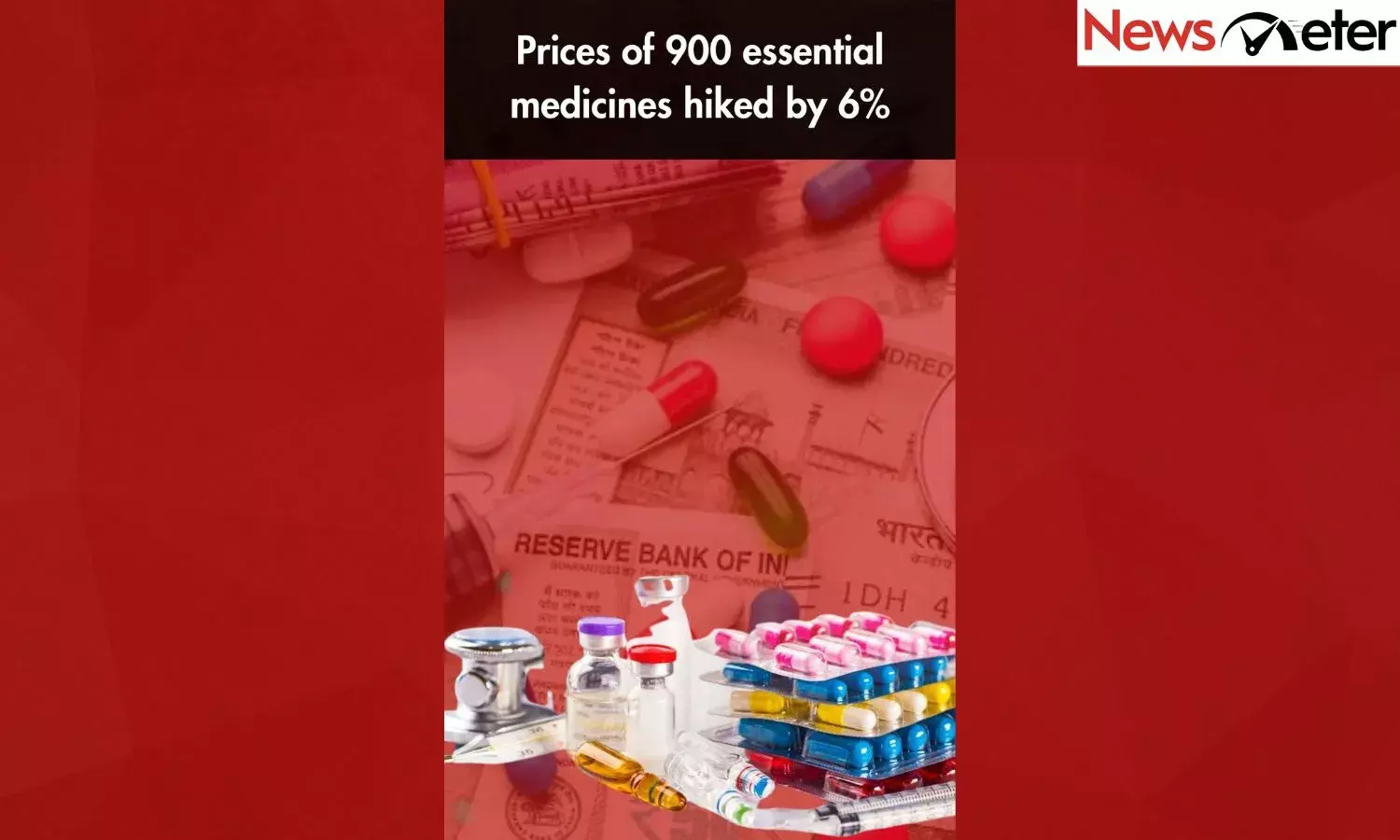 Prices of 900 essential medicines hiked by 6%