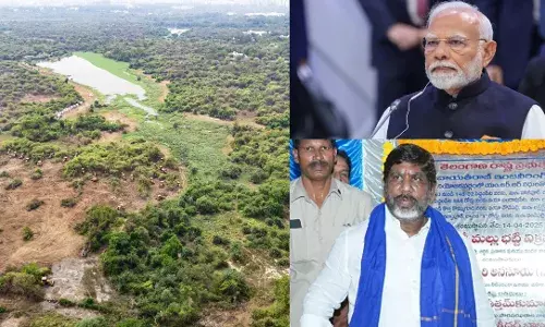 Kancha Gachibowli: Telangana Congress calls out PM Modi; lists tree felling in UoH for constructing five buildings