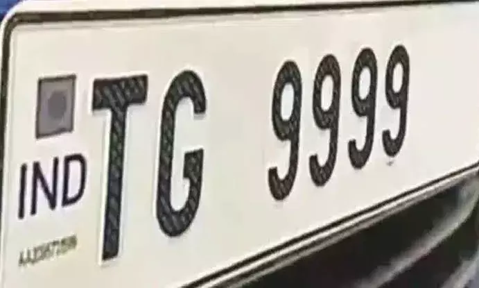 Hyderabad: ‘TG 07 R 9999’ car number sold for Rs 12.5 lakh; Manikonda RTO earns Rs 52.6 lakh in a day