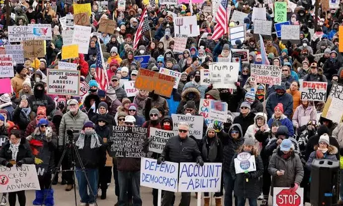 50501 movement: Trump admin faces massive protests; 400 events planned against layoffs, immigration crackdowns, others