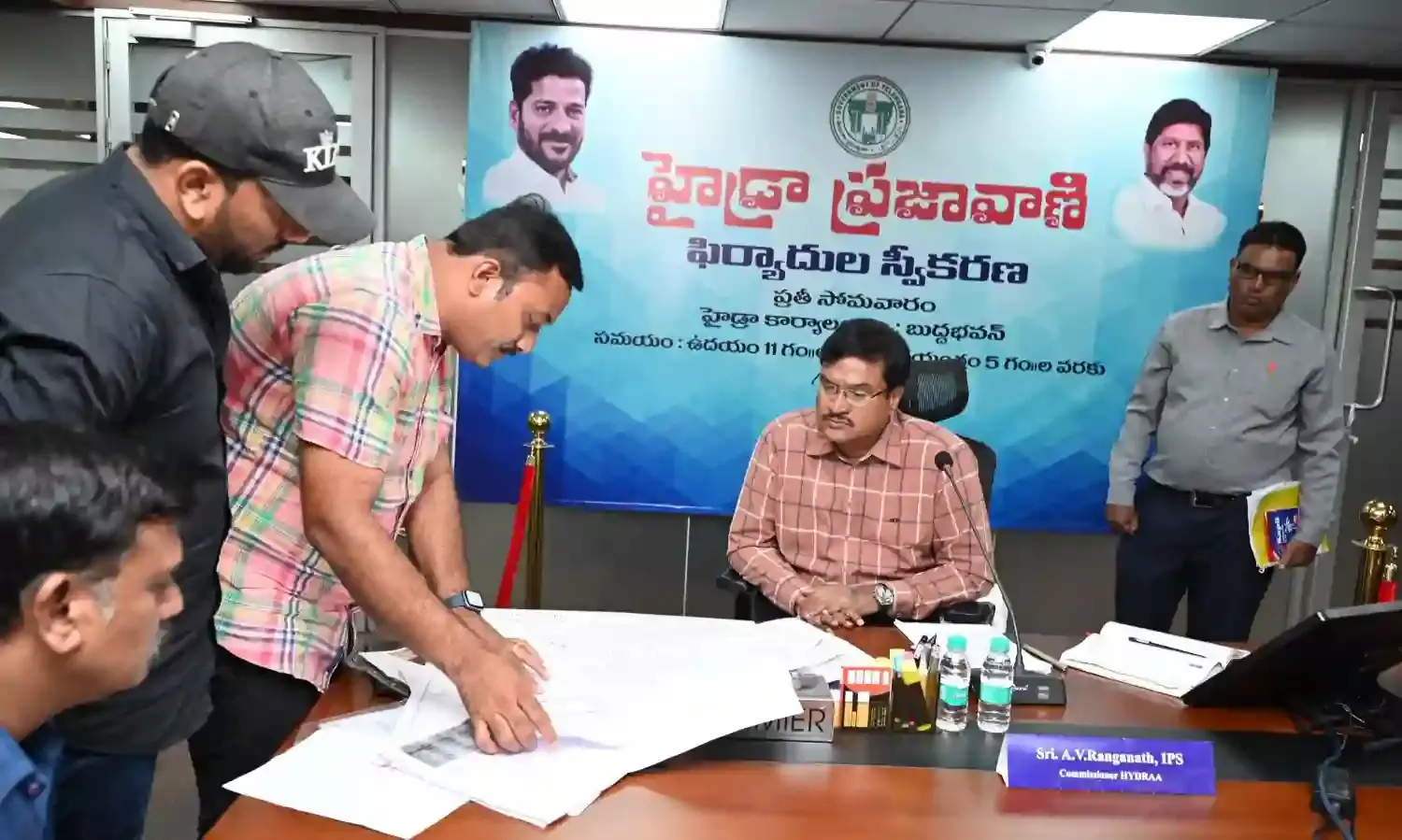 HYDRAA commissioner Ranganath warns against building obstructions in public roads, spaces