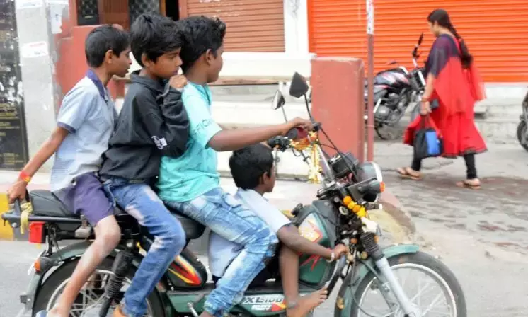 Minors caught driving in Hyderabad: 1,275 cases booked; 35 vehicle registrations cancelled
