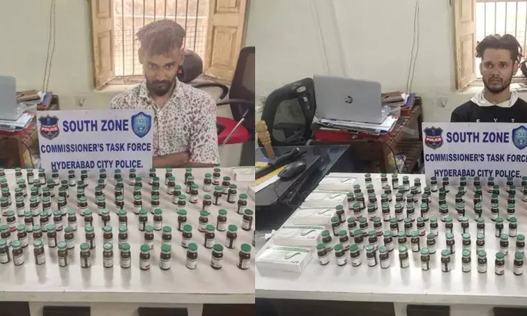 Two arrested for selling Mephentermine injections illegally in Chandrayangutta; drugs worth Rs 1.32 lakh seized