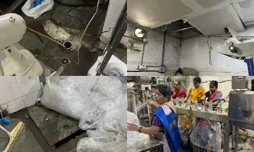 Hyderabad: Food safety violations detected at SR Enterprises, Sri Sai Ganesh Enterprises