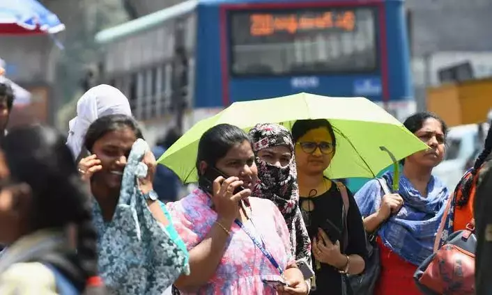 Orange Alert for 12 Telangana districts as temperatures soar past 45°C; Hyderabad at 40°C