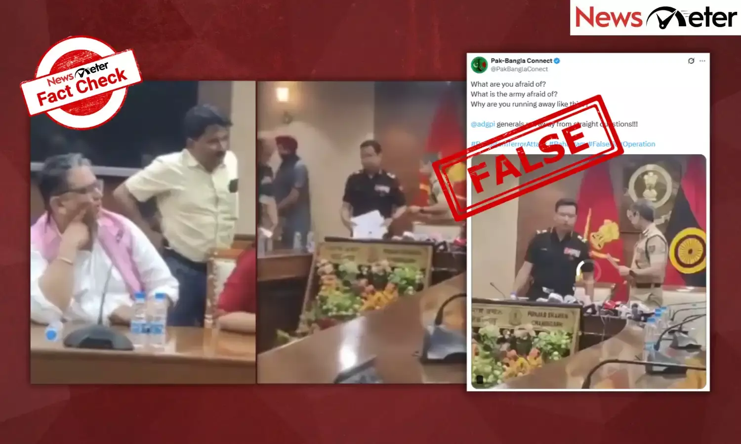 Fact Check: Army Generals walk out of high-level meeting over Pahalgam Terror Attack? No, find the facts