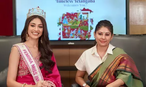 Telangana isnāt just about tech, it is major player in healthcare too: Smita Sabharwal on Miss World pageant