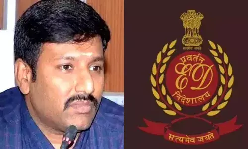 Nagaram land case After questioning IAS officer Amoy Kumar ED searches accuseds houses in old city