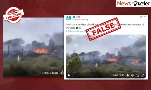Fact Check: Pakistan Army shoots down India’s Rafale fighter jets? No, video is old and unrelated