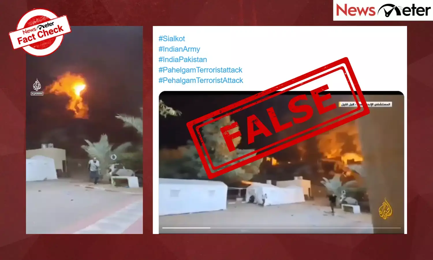 A viral video claims to show the Indian Army attacking Sialkot, Pakistan, in retaliation for the Pahalgam terror attack.