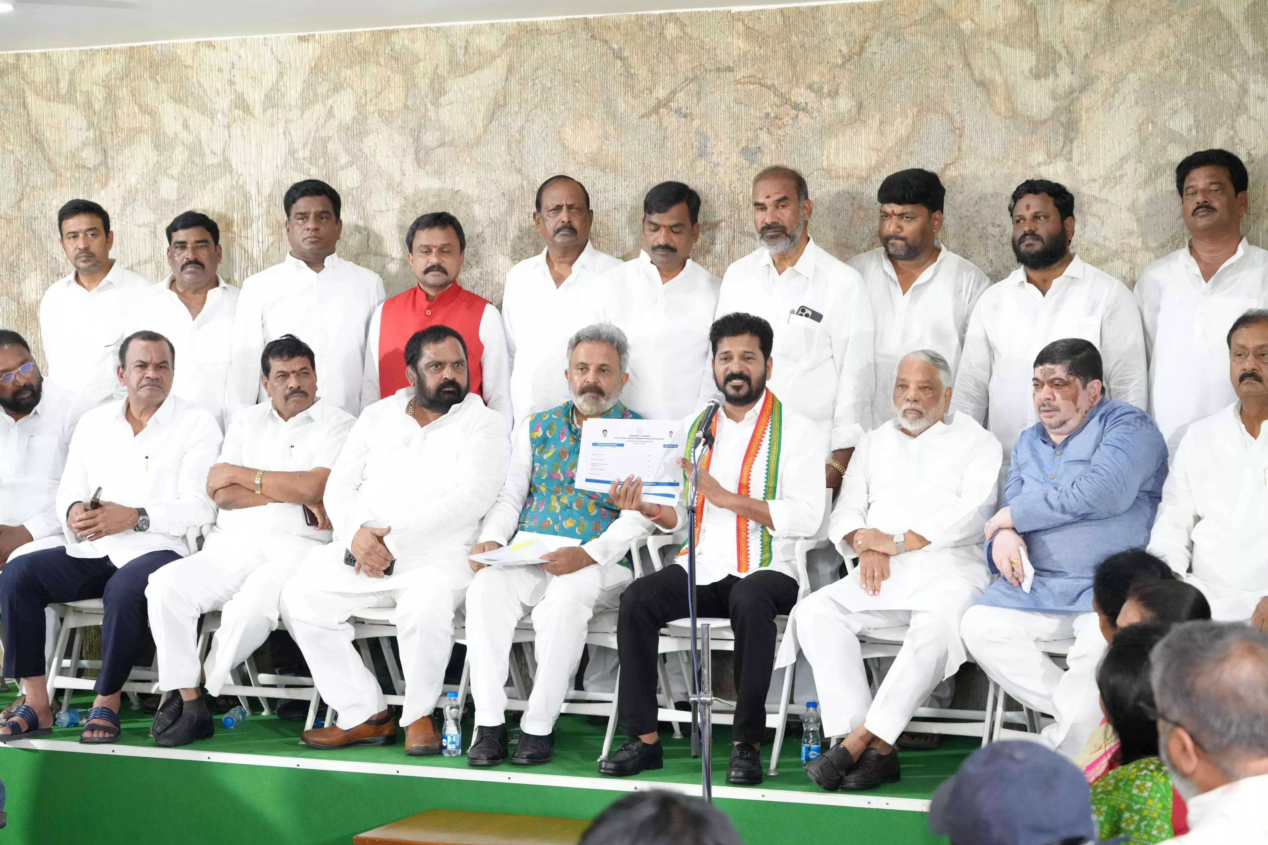 CM Revanth Reddy urges PM Modi to implement caste census in quickest possible time CM Revanth Reddy urges PM Modi to implement caste census in quickest possible time