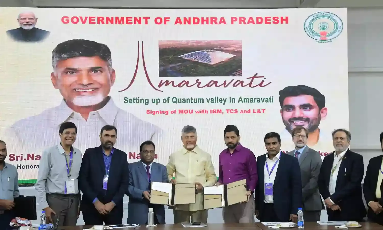 India to get first Quantum Valley in Amaravati; IBM, TCS, L&T sign MoU