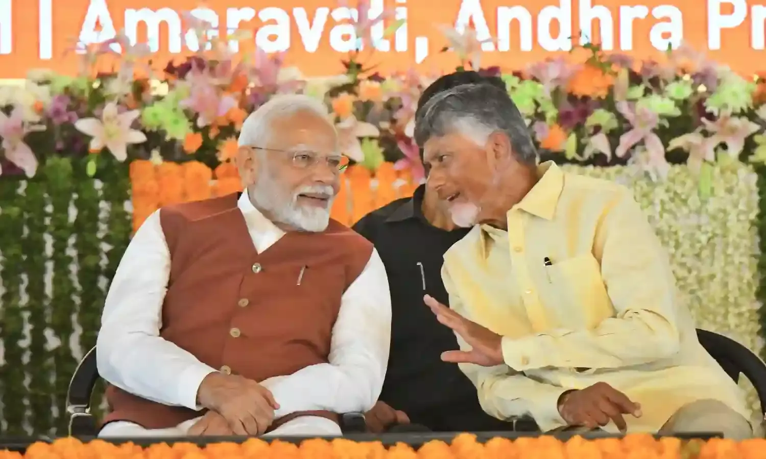 Amaravati Relaunch: PM Modi unveils ₹57,962 Cr worth of projects; declares Amaravati as symbol of ‘Shakti’