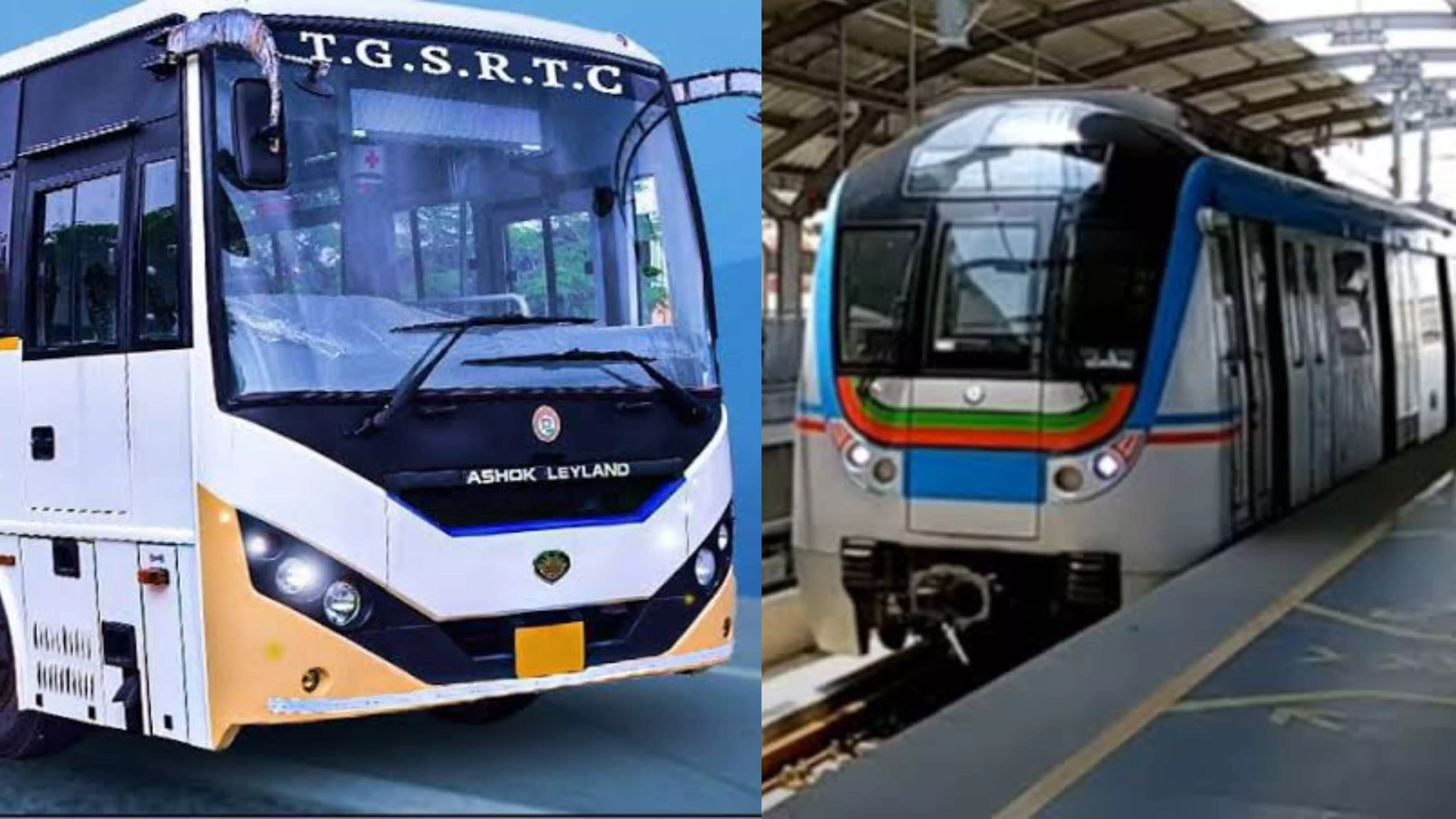 TGSRTC introduces Rs 20 metro combi ticket for monthly pass holders in Hyderabad TGSRTC introduces Rs 20 metro combi ticket for monthly pass holders in Hyderabad