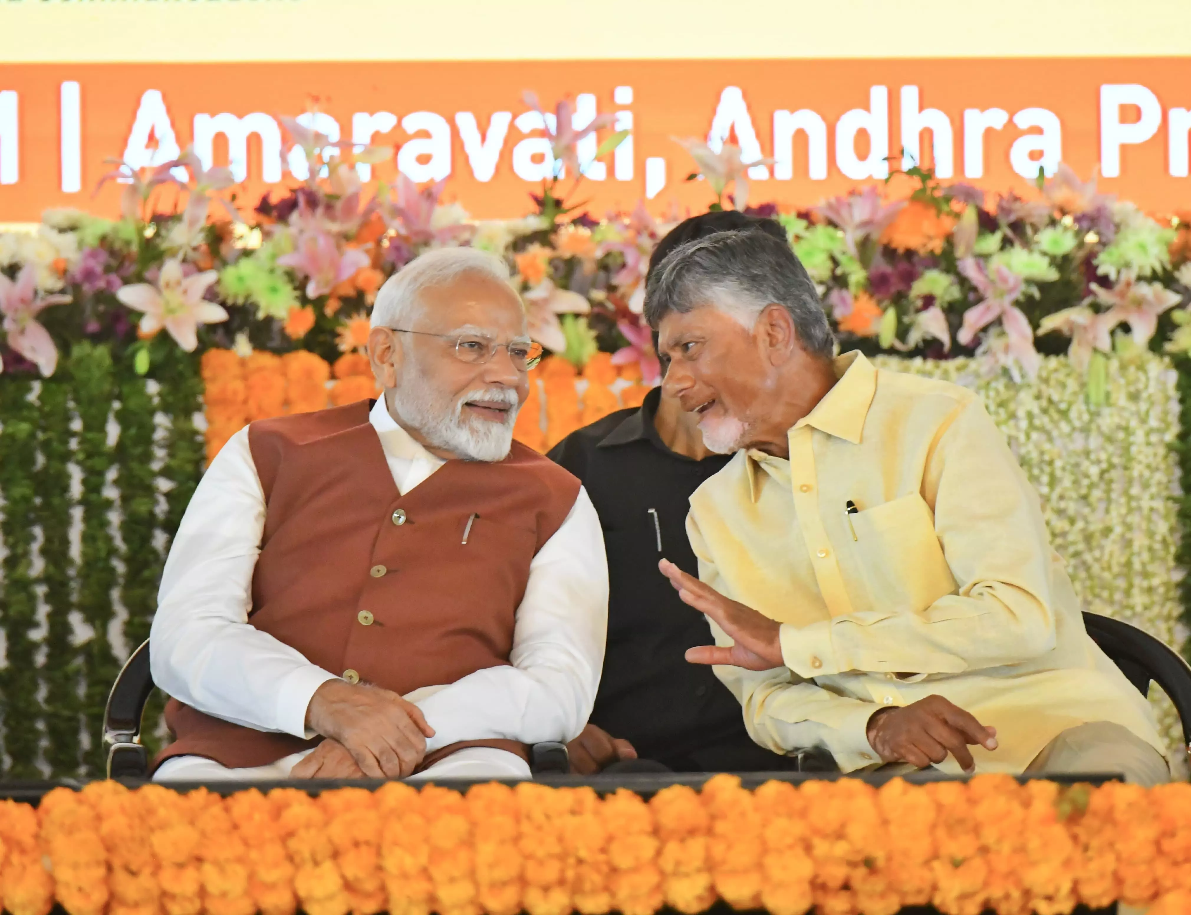 Amaravati Relaunch: PM Modi unveils ₹57,962 Cr worth of projects; declares Amaravati as symbol of ‘Shakti’ Amaravati Relaunch: PM Modi unveils ₹57,962 Cr worth of projects; declares Amaravati as symbol of ‘Shakti’