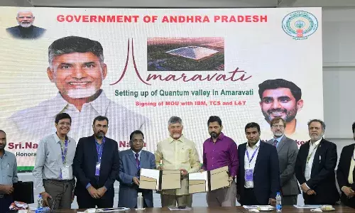 India to get first Quantum Valley in Amaravati; IBM, TCS, L&T sign MoU
