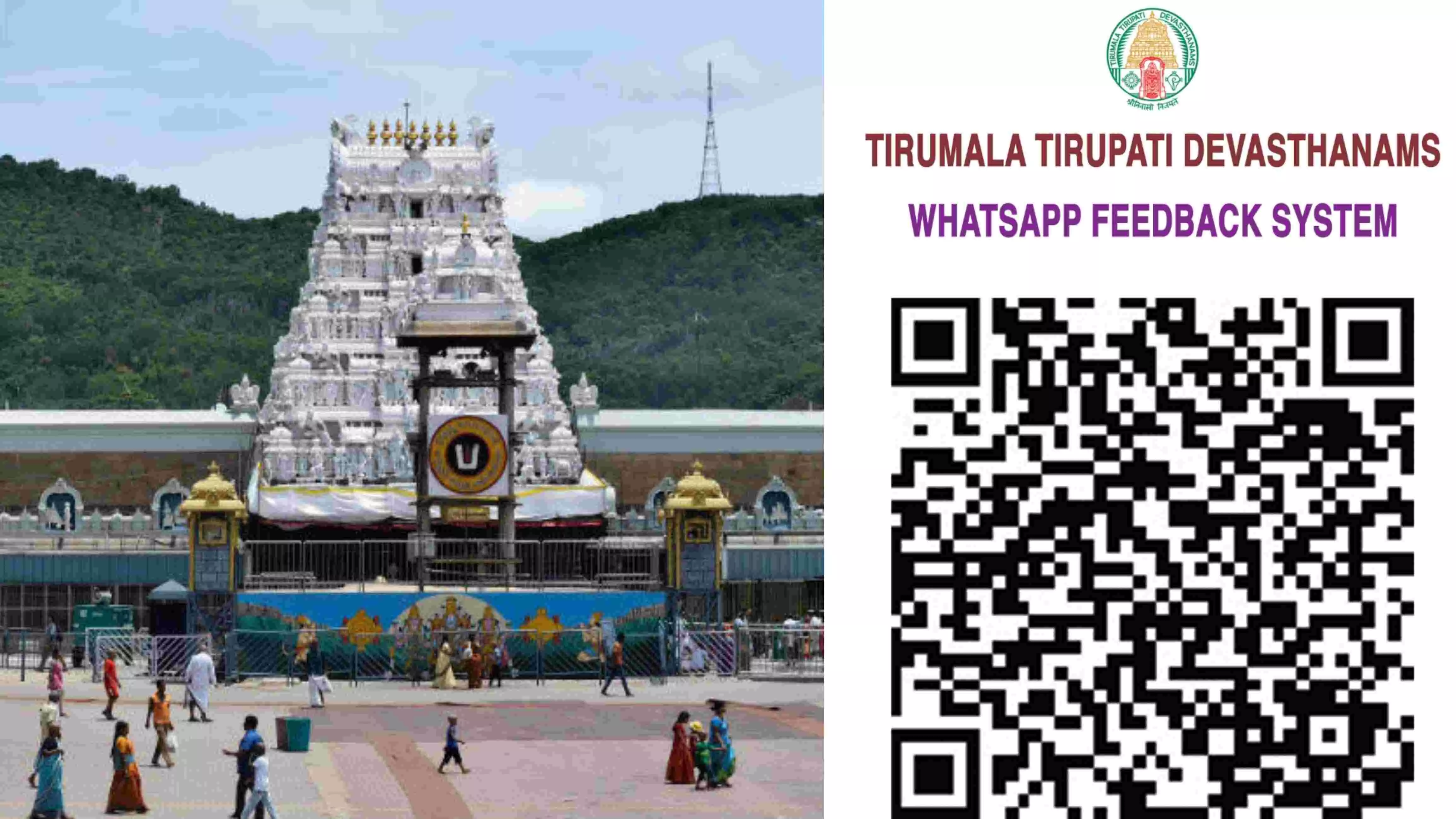 Tirumala: TTD launches QR code-based feedback system for devotees; here is how it works Tirumala: TTD launches QR code-based feedback system for devotees; here is how it works
