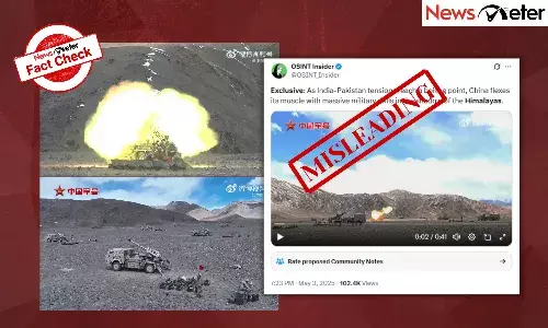 Fact Check: Pahalgam terror attackāChina performs military drills in Himalayas amid India-Pakistan tensions? No, find the facts here