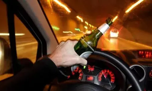 Hyderabad: Cyberabad Traffic Police book 238 people for drunk driving on weekend