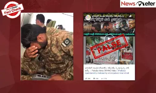 Fact Check: ą°ą°¾ą°°ą°¤ą±āą°¤ą± ą°Æą±ą°¦ą±ą°§ą°¾ą°Øą°æą°ą°æ ą°Øą°æą°°ą°¾ą°ą°°ą°æą°øą±ą°¤ą± ą°ą°”ą±ą°øą±ą°¤ą±ą°Øą±ą°Ø ą°Ŗą°¾ą°ą± ą°øą±ą°Øą°æą°ą±ą°”ą±? ą°²ą±ą°¦ą±, ą°ą°¦ą°æ పాత ą°µą±ą°”ą°æą°Æą±