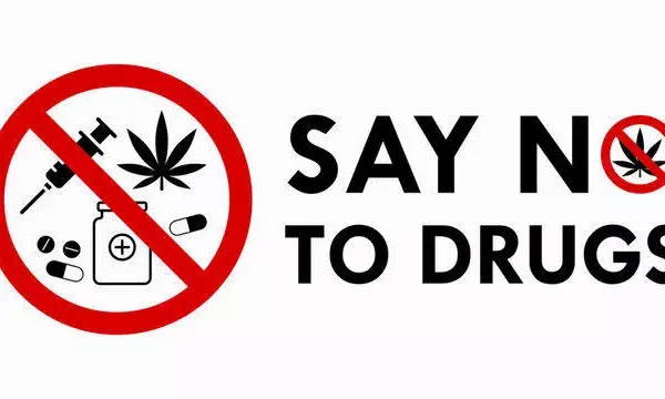 Hyderabad: Students, civil society members turn out to join FDDI’s `Say No to Drugs’ campaign