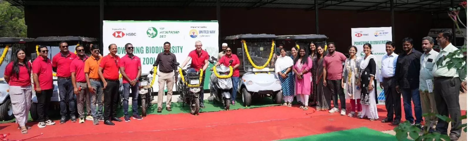 Hyderabad: UWH, HSBC GSCs wrap up biodiversity project at Nehru Zoological Park Hyderabad: UWH, HSBC GSCs wrap up biodiversity project at Nehru Zoological Park