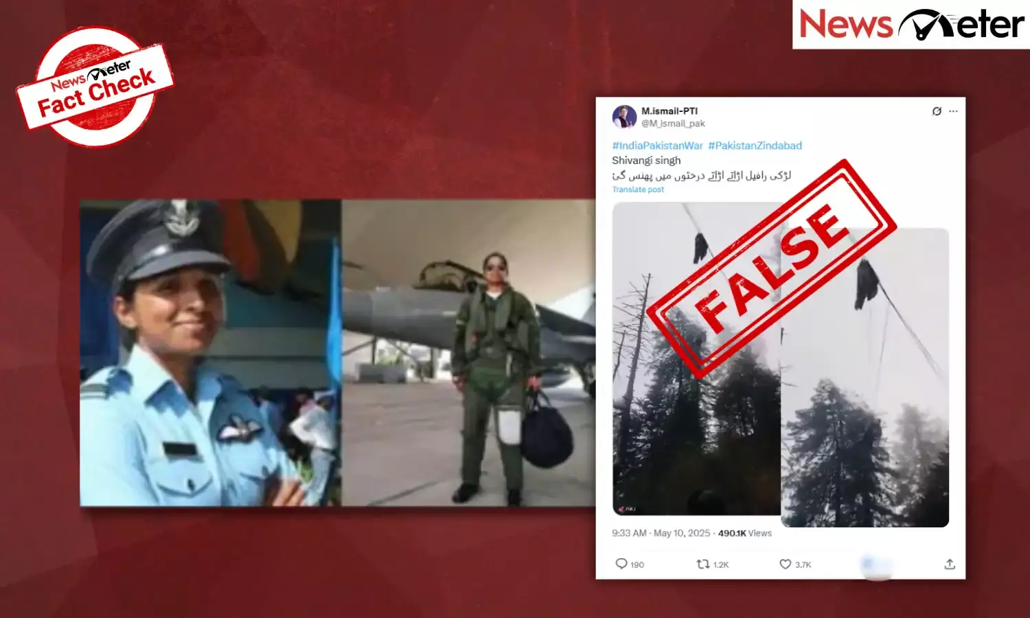 Fact Check: Indian pilot Shivangi Singh caught by Pakistan? No, the video is old and unrelated