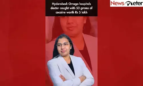 Hyderabad: Omega hospitals doctor caught with 53 grams of cocaine worth Rs 5 lakh