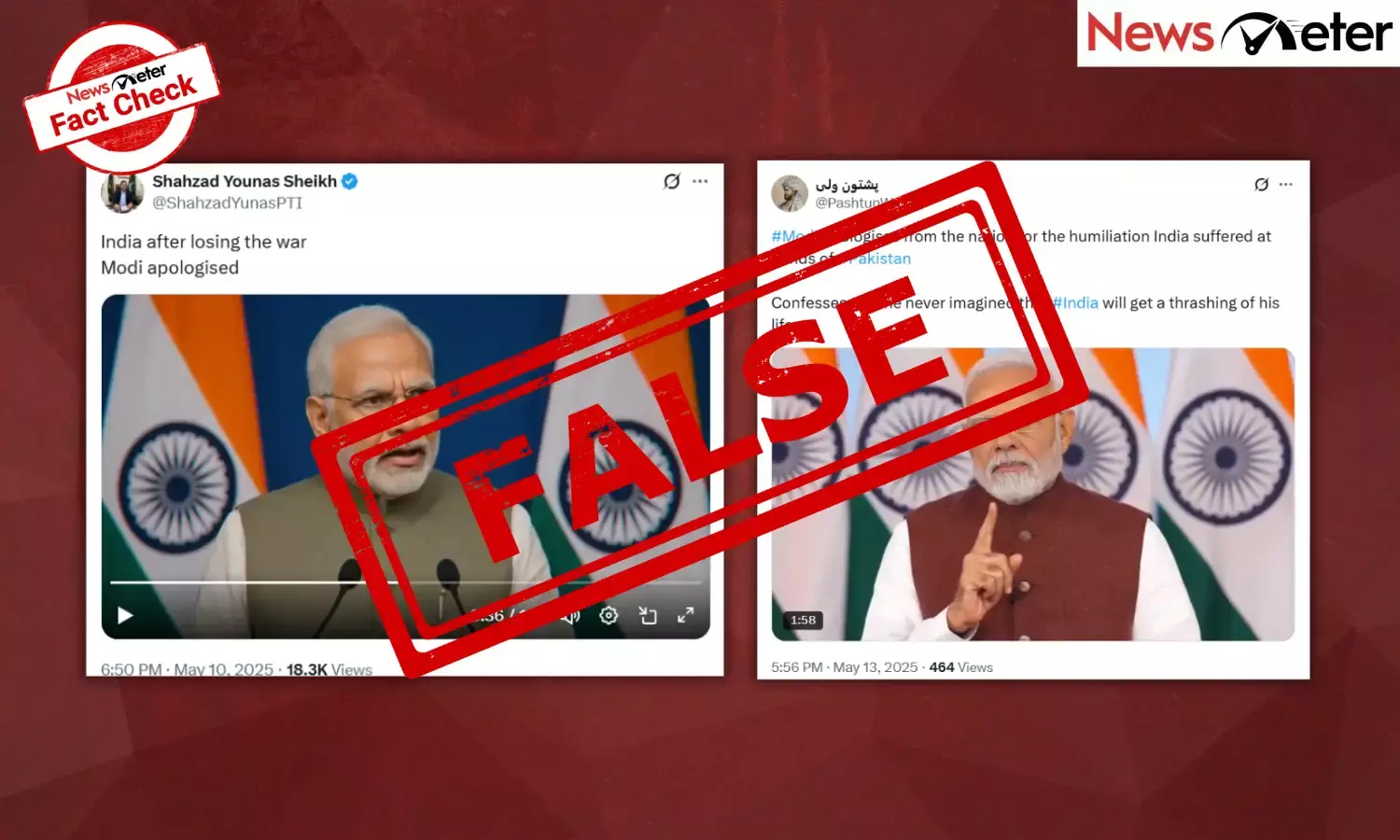Fact Check: PM Modi apologises for conflict with Pakistan? No, videos are AI-generated