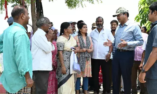 Plot owners in Koheda village complain of harassment, HYDRAA conducts inspection