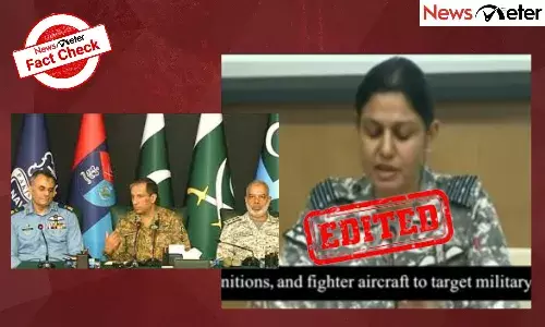 Fact Check: India says Pakistan did not target civilians? No, Pak misled using Vyomika Singhās edited clip