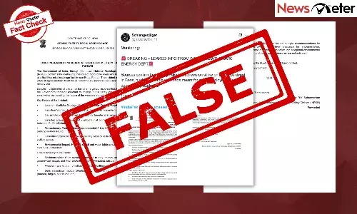 A purported press release from the Atomic Energy Regulatory Board (AERB) claiming a radiation hazard at a military facility in Beas, Punjab, following a missile strike on May 10, is going viral.