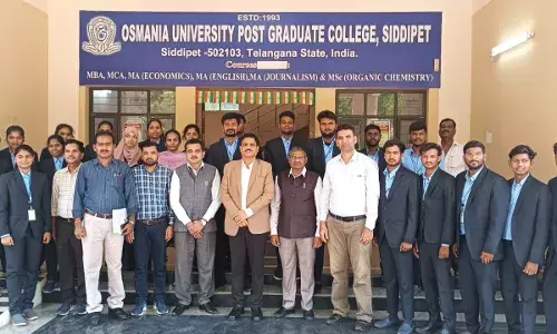 Osmania University VC Prof Kumar launches MSc Data Science program in Siddipet
