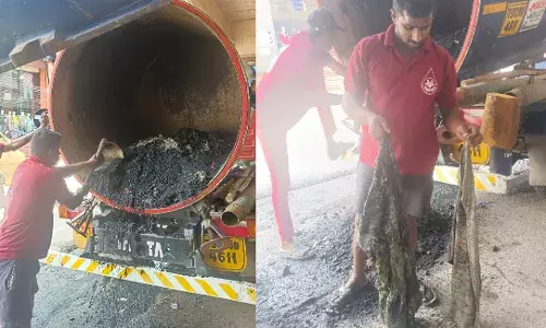 Hyderabads overflowing manholes: HMWSSB asks property owners to install silt chambers