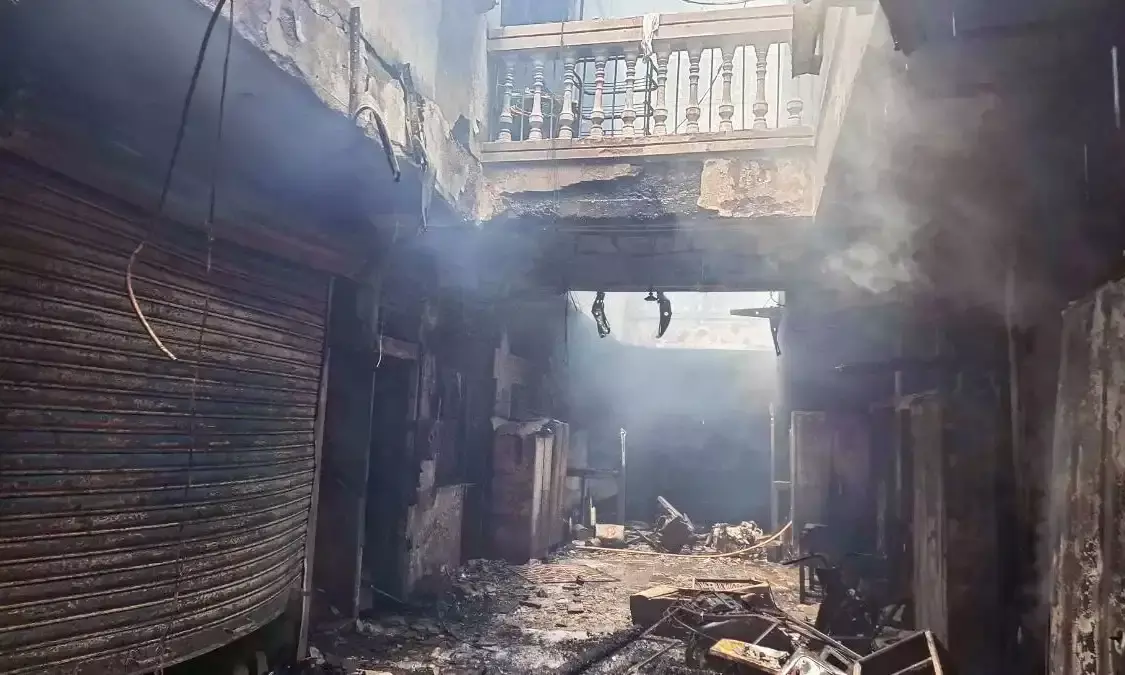 170 fires in Old City since Jan 2024: Illegal conversions of homes-to-shops, narrow lanes to blame