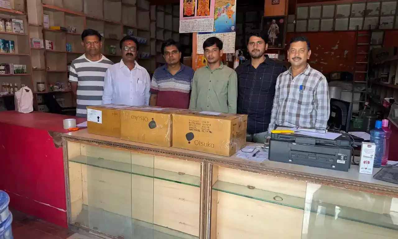 DCA raids illegal medical shop in Alwal; 20 types of drugs worth Rs 30,000 seized