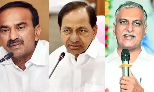 Kaleshwaram Project:  KCR summoned on June 5; notices sent to Harish Rao, Eatala