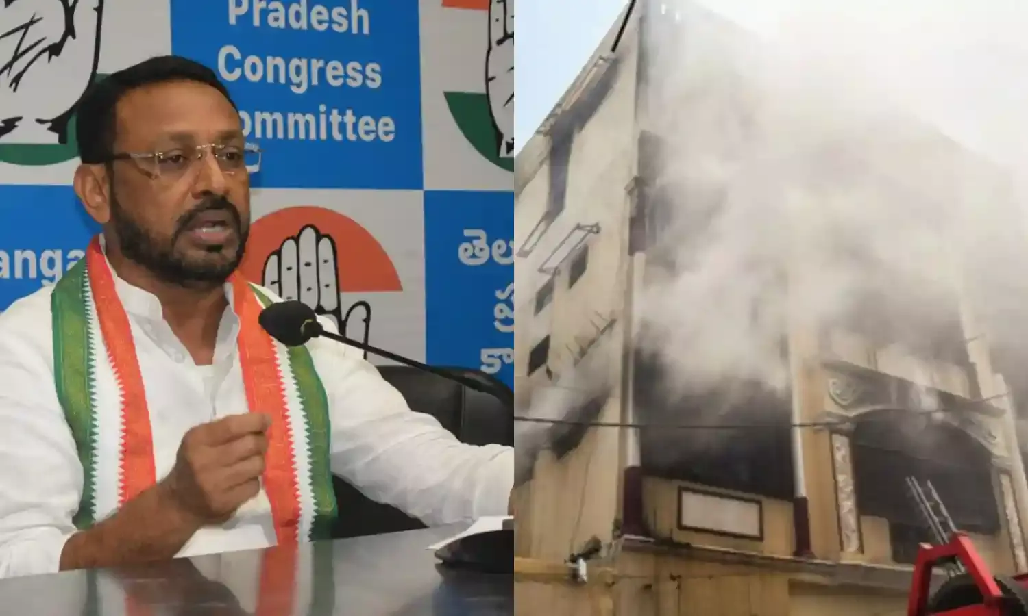 Gulzar Houz tragedy: Congress asks Oppn to stop blame game, make Telangana safe from fire mishaps