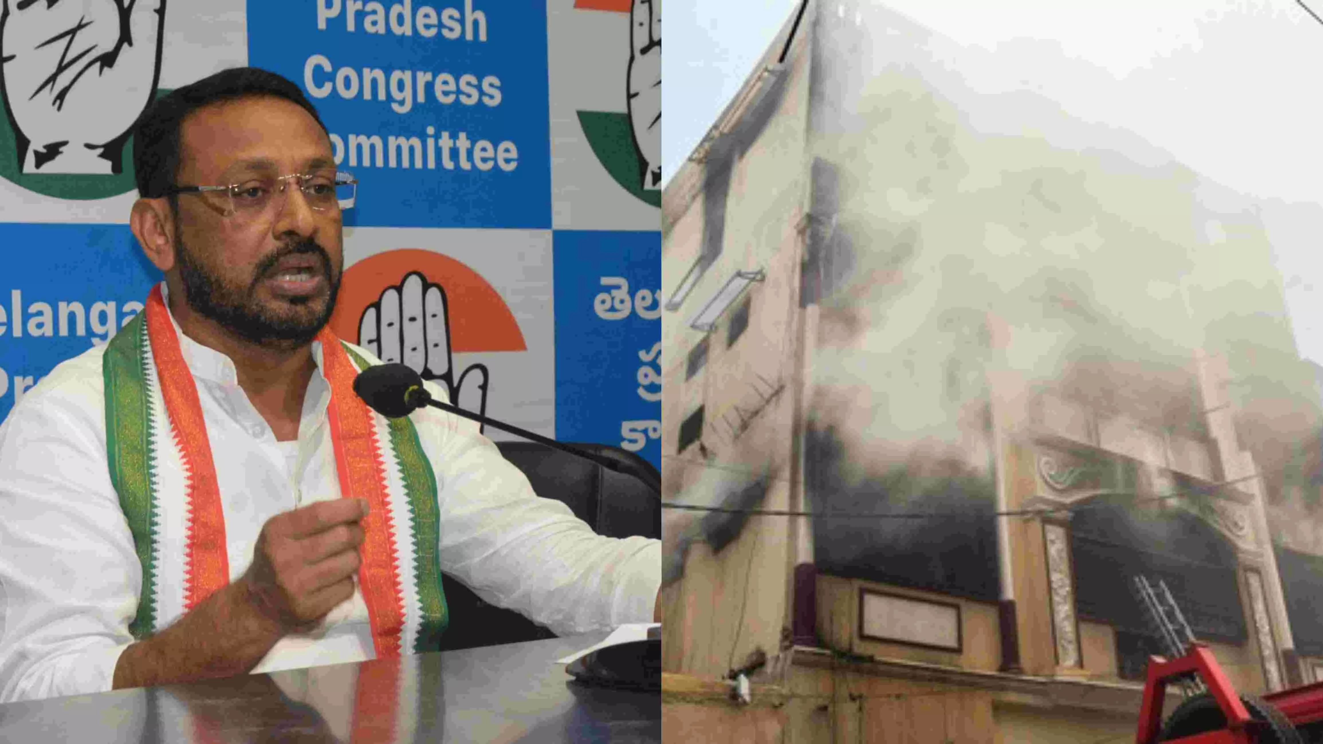 Gulzar Houz tragedy: Congress asks Oppn to stop blame game, make Telangana safe from fire mishaps Gulzar Houz tragedy: Congress asks Oppn to stop blame game, make Telangana safe from fire mishaps