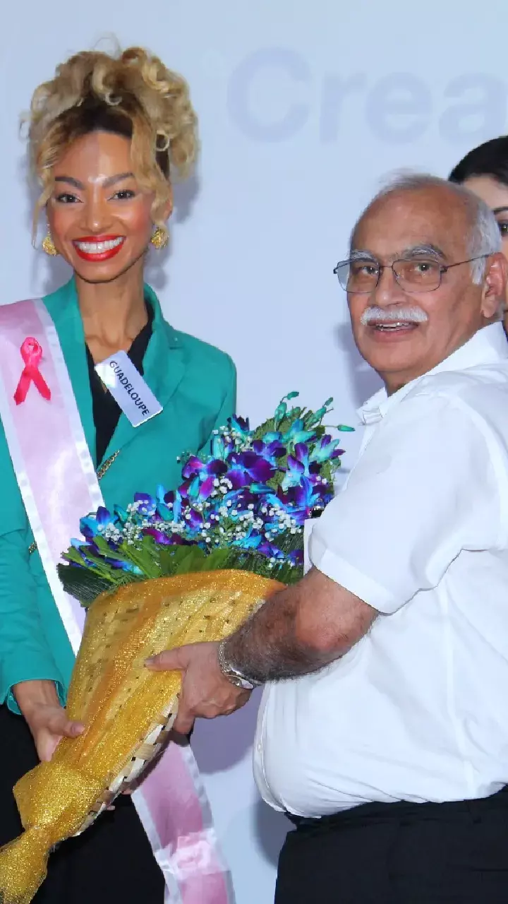 Miss World Contestants at KIMS Hospital