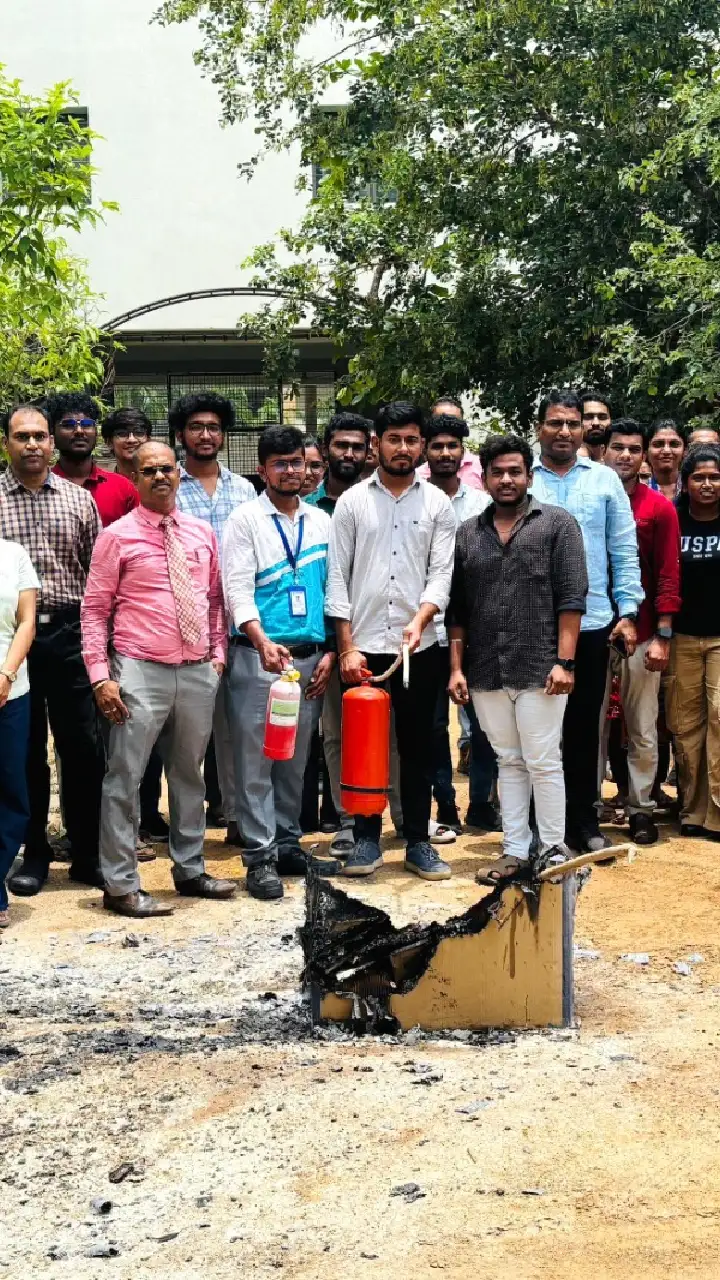 Aspire Conducts Fire Safety Awareness at UOH