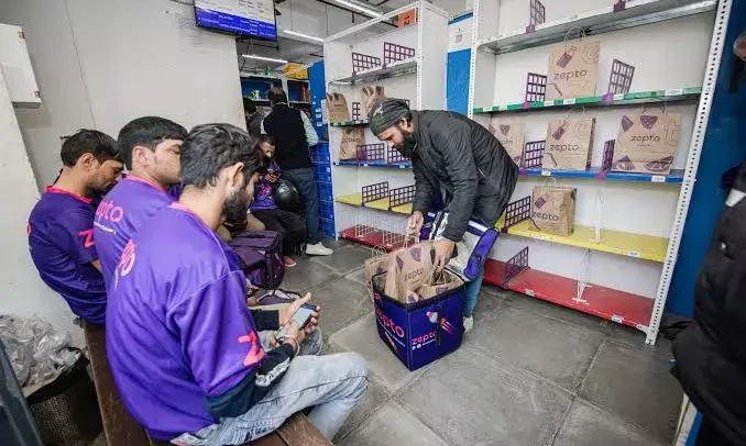 Telangana gig workers boycott Zepto’s Ramanthapur dark store in Hyderabad