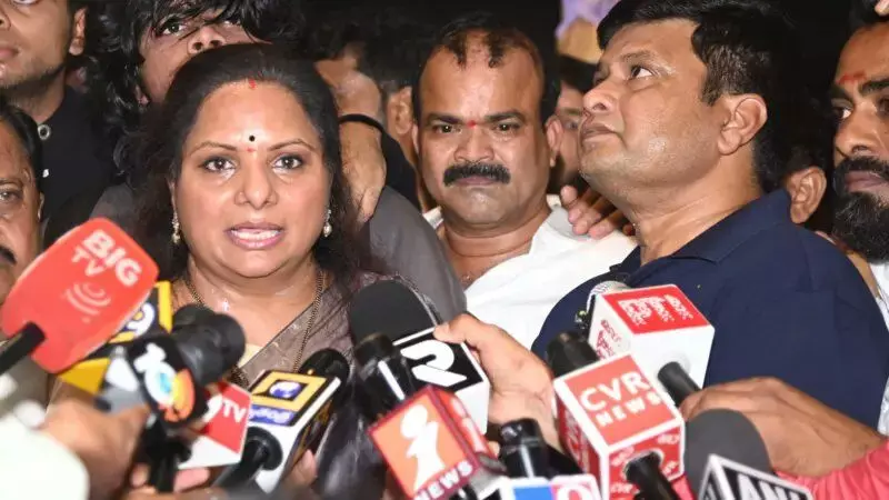 Yes, I wrote the letter; KCR is surrounded by demons: Kavitha Yes, I wrote the letter; KCR is surrounded by demons: Kavitha