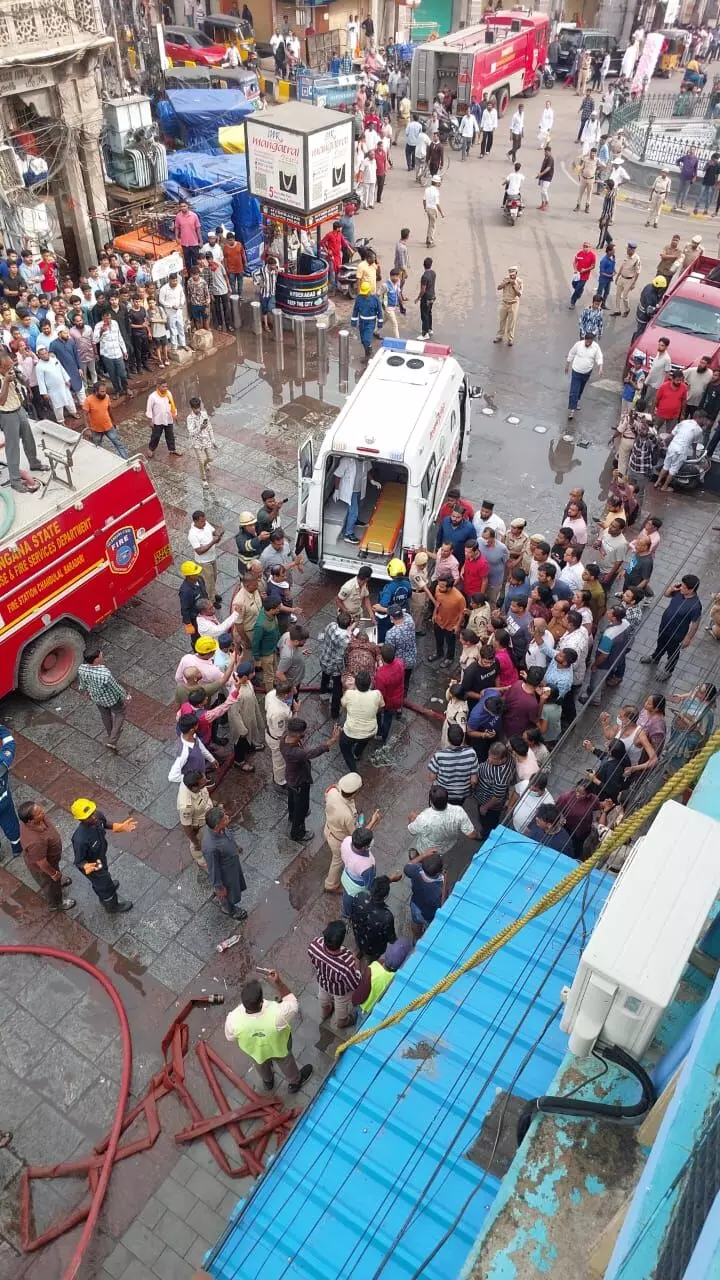 5,301 incidents, 40 fatalities, Rs 97.7 Cr loss: Govt bolsters fire safety response mechanism in Hyderabad 5,301 incidents, 40 fatalities, Rs 97.7 Cr loss: Govt bolsters fire safety response mechanism in Hyderabad