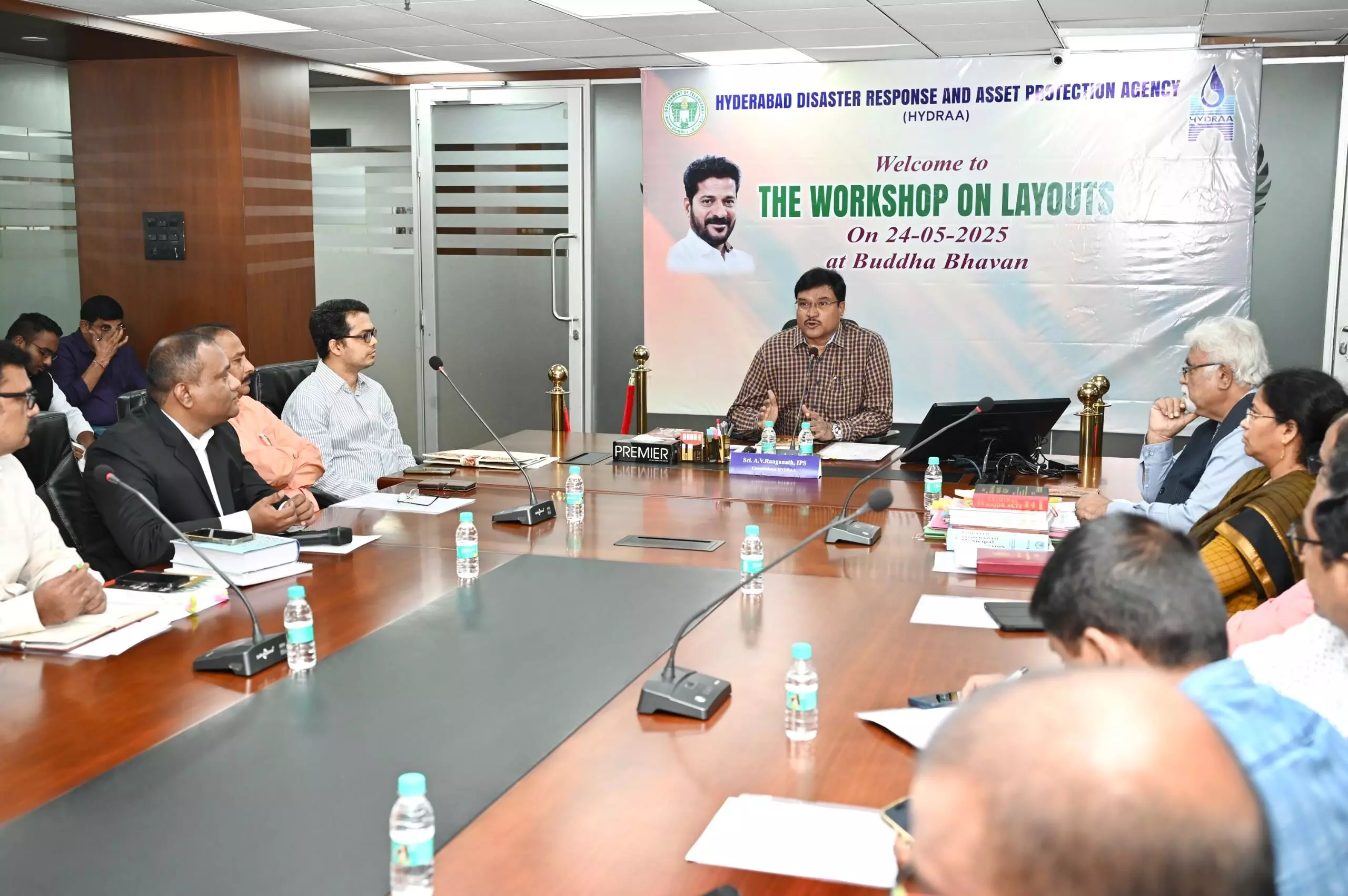 Public spaces in layouts to stay intact, no unauthorized changes: HYDRAA boss Ranganath Public spaces in layouts to stay intact, no unauthorized changes: HYDRAA boss Ranganath
