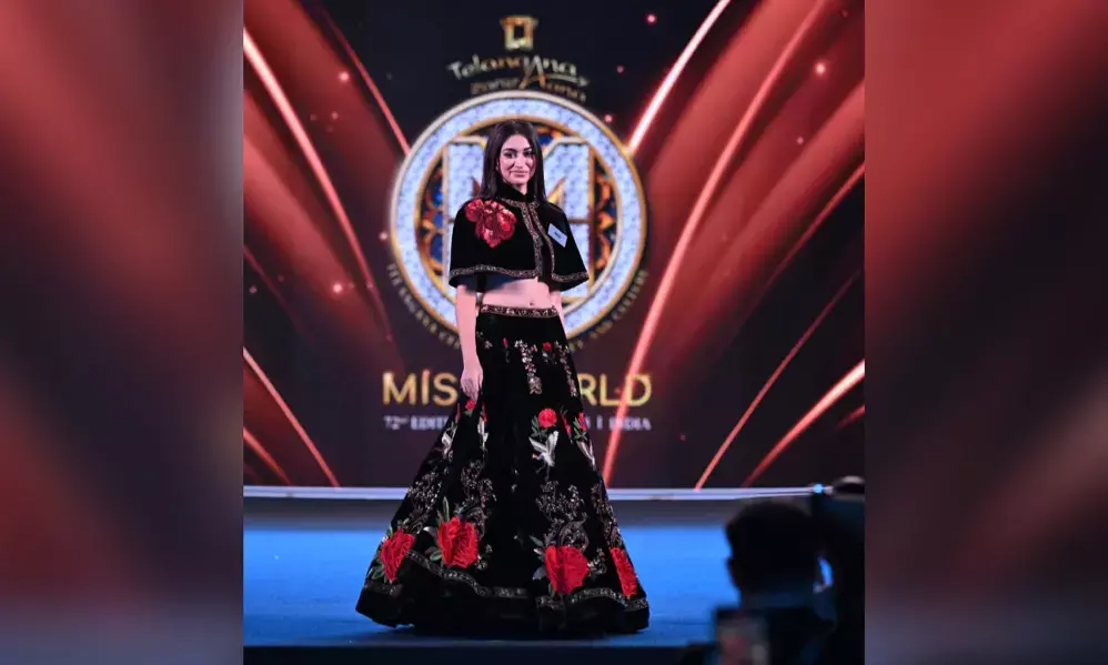 India’s Nandini Gupta wins Top Model challenge, advances to Miss World quarterfinals