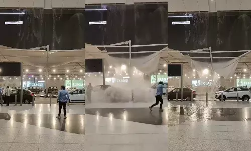 Viral video of water gushing from Delhi Airports Terminal 1 roof during heavy rainfall on May 24 sparked concerns, but DIAL clarified it was a design response with no structural damage.
