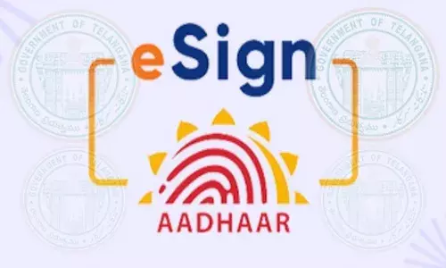 Aadhaar-based e-Signature system to reduce registration time by 15 minutes in State from June 2