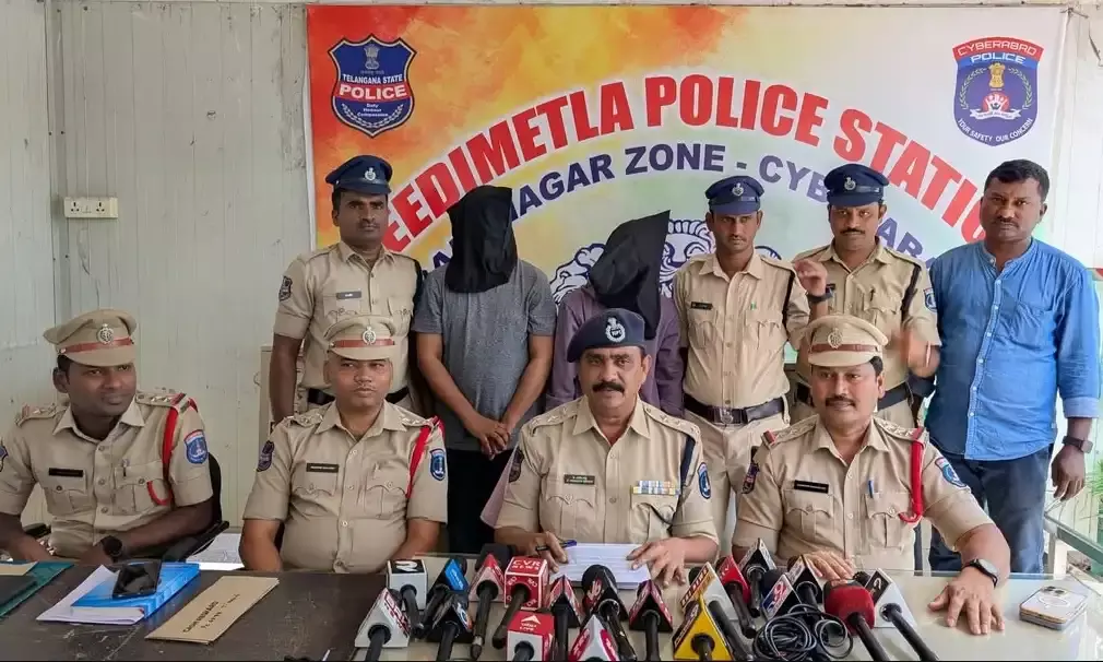 Jeedimetla: Two held for posing as Naxalites to extort Rs 50 lakh from businessman