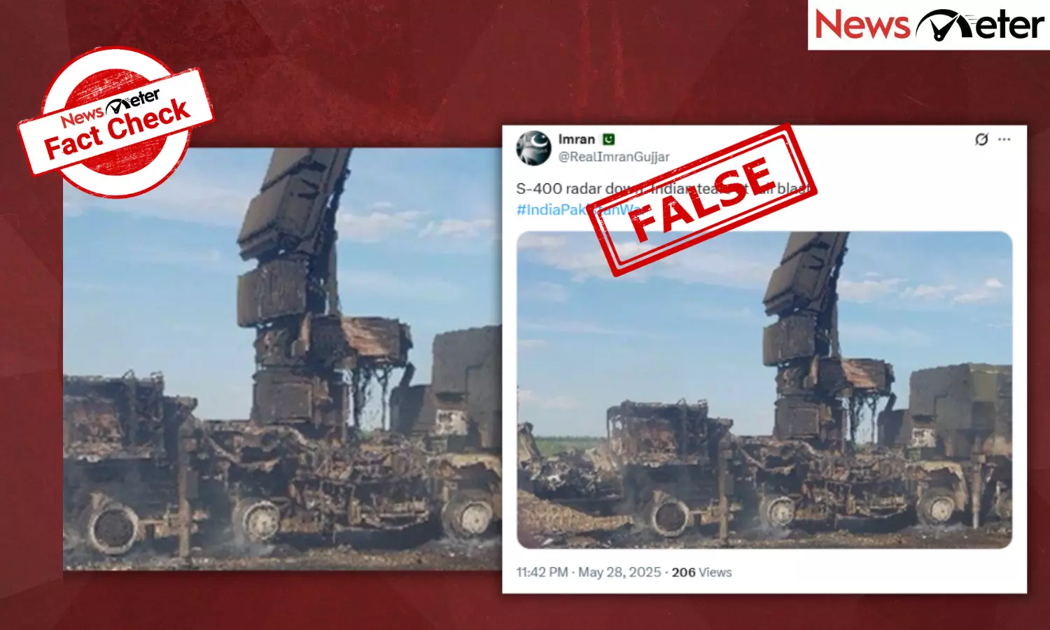 Fact Check: India’s S-400 defence system goes down in Pakistan’s airstrikes? No, here are the facts Fact Check: India’s S-400 defence system goes down in Pakistan’s airstrikes? No, here are the facts